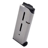 Wilson WC 1911 Mag 45 SS Steel Base 8rd, Stainless Steel, 8 Rds - 874218002589