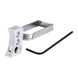 Wilson 1911 #1 Match Trigger, Long, 3-Hole, Natural Finish - 874218000011 