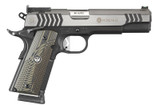 Ruger SR1911 Competition, 45 ACP, 5.00" Barrel, 8+1 Rds, Stainless/Black Ruger SR1911 Competition, 45 ACP, 5.00" Barrel, 8+1 Rds, Stainless/Black