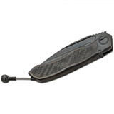 Microtech Anax, Black DLC, Carbon Fiber Inlay - 841768152187 Microtech Anax, Black DLC, Carbon Fiber Inlay - 841768152187