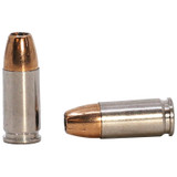 Federal HST 9MM, 147 Grain, Jacketed Hollow Point, Nickel-Plated Brass, 50 Rd Box 
