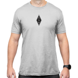 Magpul Engineered to Feed T-Shirt, Stone Gray Heather, Cotton/Polyester - 840815138891 