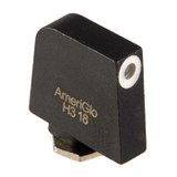 Ameriglo Tritium Front Sight, Green with White Outline, for Glock - 644406909927 Ameriglo Tritium Front Sight, Green with White Outline, for Glock - 644406909927