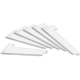 Outdoor Edge RazorWork, RazorSafe Replacement Utility Blades, Stainless Steel, 6-Pack - 743404202181 Outdoor Edge RazorWork, RazorSafe Replacement Utility Blades, Stainless Steel, 6-Pack - 743404202181