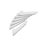 Outdoor Edge RazorWork, RazorSafe Replacement Utility Blades, Stainless Steel, 6-Pack - 743404202181 Outdoor Edge RazorWork, RazorSafe Replacement Utility Blades, Stainless Steel, 6-Pack - 743404202181