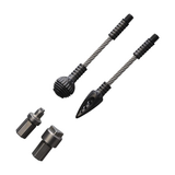 Microtech Anax 190C-2DLCTCFITI, 3.7" M390 Drop Point Combo Blade, Black DLC Finish, Integral Titanium Handle w/ Carbon Fiber Inlay - 841768153597 Microtech Anax 190C-2DLCTCFITI, 3.7" M390 Drop Point Combo Blade, Black DLC Finish, Integral Titanium Handle w/ Carbon Fiber Inlay - 841768153597