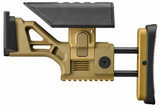 FN SCAR SSR Rear Stock Assembly, Adjustable Length of Pull and Cheek Height, Flat Dark Earth - 845737014919 