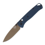 Benchmade 535FE-05 Bugout AXIS, 3.24" CPM-S30V Flat Dark Earth Cerakote Drop Point Blade, Crater Blue Grivory Handle, Manual Folding Knife - 610953210854 Benchmade 535FE-05 Bugout AXIS, 3.24" CPM-S30V Flat Dark Earth Cerakote Drop Point Blade, Crater Blue Grivory Handle, Manual Folding Knife - 610953210854