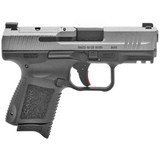 Canik TP9 Elite SC, 9MM Luger, 3.60" Barrel, 12/15 Rds, Tungsten - 787450606265 