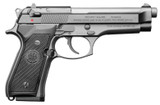 Beretta 92FS, 9MM, 4.90" Barrel, 15 Rds, Sniper Gray - 082442900650 
