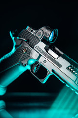 Dark Forge Reaper w/ Trijicon SRO, 9MM, Aluminum Grip, 20 Rds, SRO 