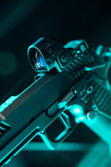 Dark Forge Reaper w/ Trijicon SRO, 9MM, Aluminum Grip, 20 Rds, SRO 