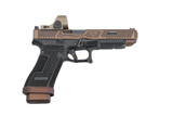 Taran Tactical Innovations Glock 34 Gen 5 Copperhead w/ SRO, 9MM, 5.31" Barrel, 23 Rds, Copper 