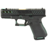 Glock 19 GEN5, 9MM, 4.02" Barrel, 15 Rds, Black and Robin's Egg Blue Cerakote - 810188101310 