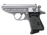 Carl Walther PPK, .380ACP, 3.6" Barrel, 6 Rds, Stainless Finish - 723364209932 