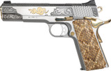 CNC Firearms Kimber 1911 Rattlesnake, 45 ACP, Engraved Selective Gold Plating - 199284906273 CNC Firearms Kimber 1911 Rattlesnake, 45 ACP, Engraved Selective Gold Plating - 199284906273