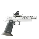 Bul Armory SAS II Spitfire, 9MM, 5.10" Barrel, 28 RDs, Silver Finish - 5860305 