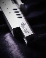 Bul Armory SAS II Spitfire, 9MM, 5.10" Barrel, 28 RDs, Silver Finish - 5860305 