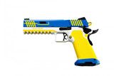 Stealth Arms 1911 Platypus 17, 9MM, 5.00" Barrel, 17 Rds, Blue and Yellow - 2605202503 Stealth Arms 1911 Platypus 17, 9MM, 5.00" Barrel, 17 Rds, Blue and Yellow - 2605202503