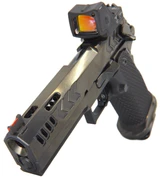 CNC Gunworks Akira, w/ Trijicon RMR HD, 9MM, 4.60" Ported Barrel, 17 & 20 Rds 