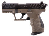 Walther Arms P22-CA, .22 LR, 3.42" Barrel, 10 Rds, Black/FDE - 723364212963 