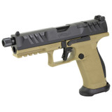Walther PDP Pro SD Full Size, 9MM, 5.10" Barrel, 18 Rds, Black/FDE - 723364229695 