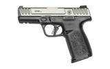 Smith & Wesson SD40 2.0, 40 S&W, 4.00" Barrel, 10+1 Rds, Satin Serrated Stainless Steel Slide - 022188898750 