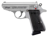 Walther PPK/S, 32 ACP, 3.30" Barrel, 7 Rds, Stainless Steel - 723364230981 