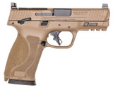 Smith & Wesson M&P 2.0 Compact, 10MM, 4.00" Barrel, 15 Rds, Flat Dark Earth - 022188893205 