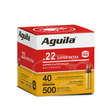Aguila 22 LR HV 40 GR SP Bulk Pak 500rd - 640420013138 