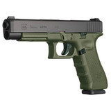 Glock G34 Gen 4 MOS, 9MM Luger, 5.31" Barrel, 10 Rds, OD Green Frame with Black Slide - GLPG3437101MOS 