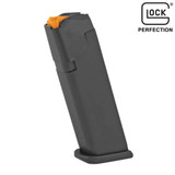 Glock G23 Handgun Magazine, Orange Follower, Black Polymer - GL47810 