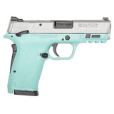 Smith & Wesson M&P9 Shield EZ M2.0, 9MM, 3.80" Barrel, 8 Rds, Cerakote Robin's Egg Blue/Silver - 022188895735 