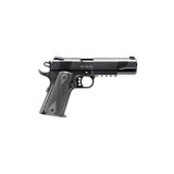 Walther Colt Government 1911 Rail Gun, .22LR, 5.00" Barrel, 12 Rds, Matte Black - 723364200878 