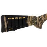 Browning Stock Option, 5 Loop Elastic Shell Holder, Black Nylon, Buttstock Mount - 023614843757 