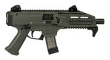 CZ Scorpion EVO 3 S1, 9MM, 7.72" Barrel, 20 Rds, OD Green - 806703913551 