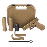 Glock G19X V, 9MM, 4.02" Barrel, 17 Rds, Flat Dark Earth - 764503068461 