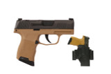SIG Sauer P365, 9MM, 3.1" Barrel, 10+1 Rds, BK/FDE - 798681684144 
