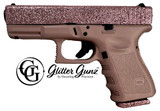 GLOCK 23 Gen 3, .40 S&W, 4.02" Barrel, 13 Rds, Rose Gold Glitter - 151550026603 