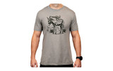 Magpul Burro CVC T-Shirt, Stone Gray Heather, Medium - 840815150213 
