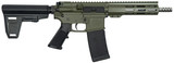 Great Lakes Firearms GLFA AR-15, .223 Wylde, 7.5" Barrel, 30 Rds, OD Green - 638457795004 