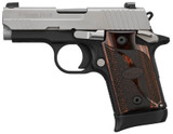SIG Sauer P938, 9MM, 3.00" Barrel, 6 Rds, Two-Tone - 798681686438 