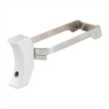 Wilson 1911 Ultralight Match Trigger, Solid Curved, Stainless Steel - 874218004453 