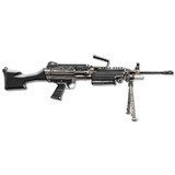 FN M249S Standard, 5.56 NATO, 18.5" Barrel, 200 Rds, Black - 845737015077 