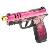 SIG Sauer P365 XMAC, 9MM, 4.3" Barrel, 17 Rds, Pink Gradient Cerakote - 810188101006 