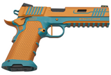Stealth Arms Platypus, 9mm, Government, Tequila Sunrise & Aztech Teal, Glock Mag Compatible - 7457447 