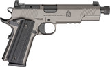 Springfield ArmoryArmory 1911 Operator AOS, .45 ACP, 5.75" Barrel, 8 Rds, Tungsten Gray - 706397995072 