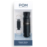 POM Industries POM Key, Compact with Key Chain, Black Finish - 810045421391 