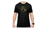 Magpul Woodland Camo Icon Logo, Cotton Polyester Blend, Black - 840815134824 