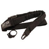 Smith & Wesson M&P Single Point Sling, High Density Bungee, Nylon, Black - 661120000297 